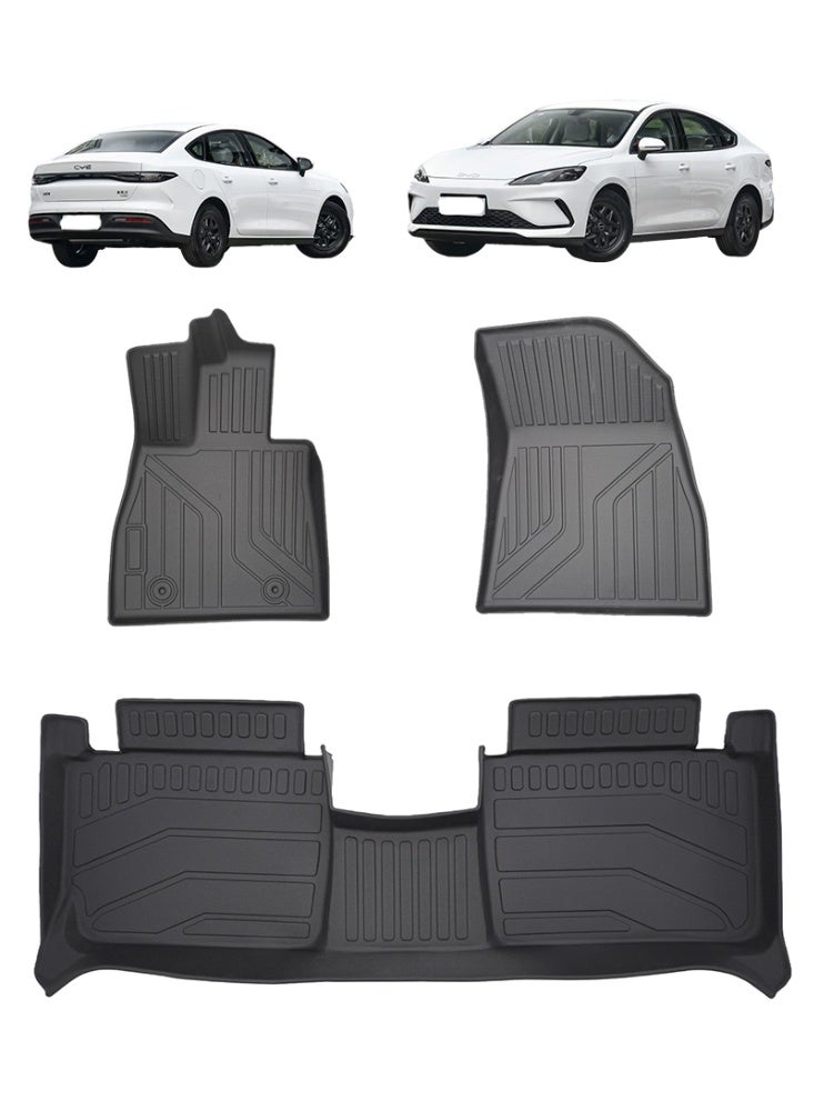 BYD Car floor mats, suitable for the 2025 model BYD Seal 05 DM-i. Wear-resistant, waterproof, easy to clean, high-quality - Image 1